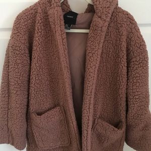 SUPER cozy fuzzy jacket